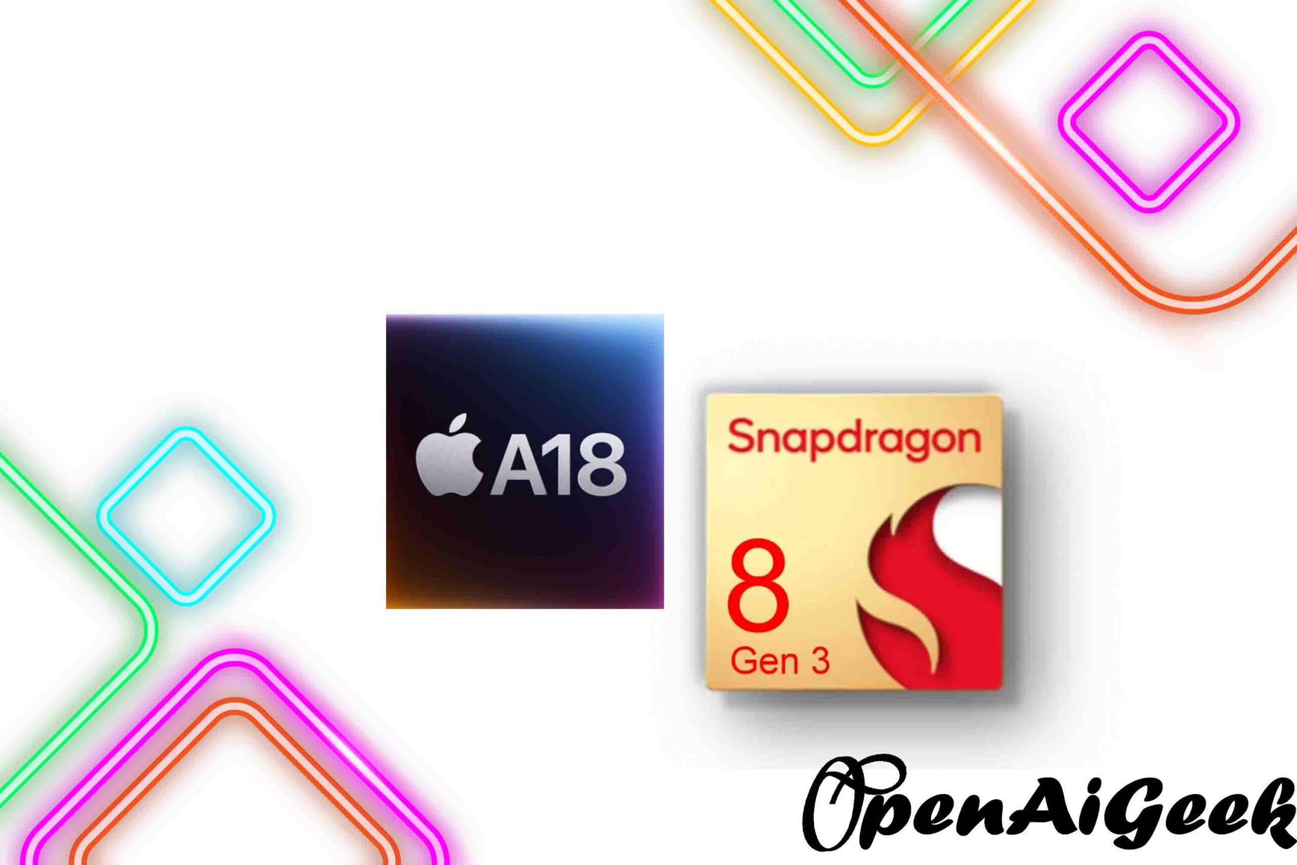 Apple A18 Pro VS Snapdragon 8 Gen 3